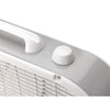 Lasko 20" Classic Box Fan with Weather-Resistant Motor, Portable Cooling Floor or Window Fan, 3 Speeds, White, B20200