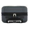 Wrangler 20-inch Carry-on Rolling Hard Side Spinner Luggage, Gray