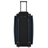 Wrangler 30-inch Large Checked Multi-Pocket Upright Rolling Duffel Bag for Travel, Blue Pond