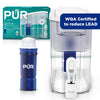 PUR PLUS 30 Cup Lead Reducing Water Filter Dispenser, White, DS1811Z