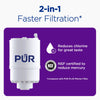 PUR Faucet Mount Water Filtration System, Vertical, White, FM3333B
