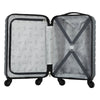 Wrangler 20-inch Carry-on Rolling Hard Side Spinner Luggage, Gray