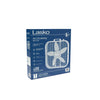 Lasko 20" Classic Box Fan with Weather-Resistant Motor, Portable Cooling Floor or Window Fan, 3 Speeds, White, B20200