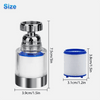 Kitchen & Bathroom Sink Faucet Water Filter, Tap Mount Filtration System, Purifier.