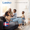 Lasko 20" Classic Box Fan with Weather-Resistant Motor, Portable Cooling Floor or Window Fan, 3 Speeds, White, B20200